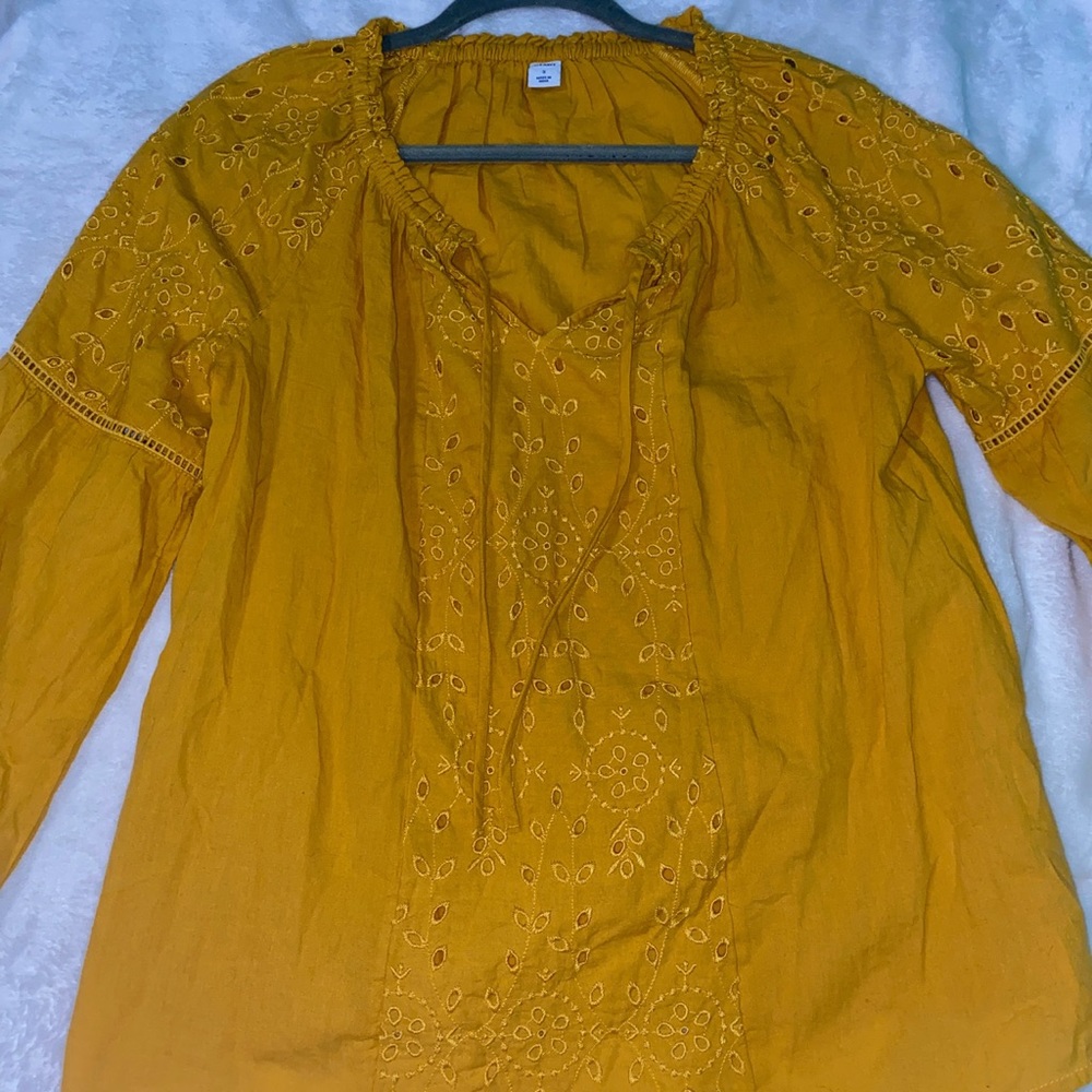 Mustard Yellow Spring Long Sleeve